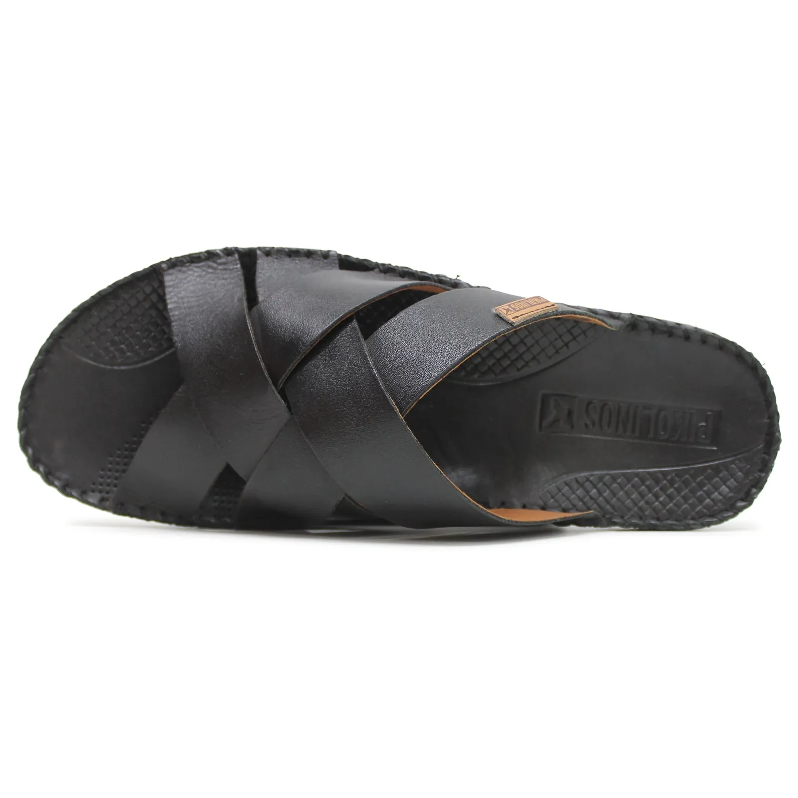 Tarifa Leather Men's Open Back Sandals