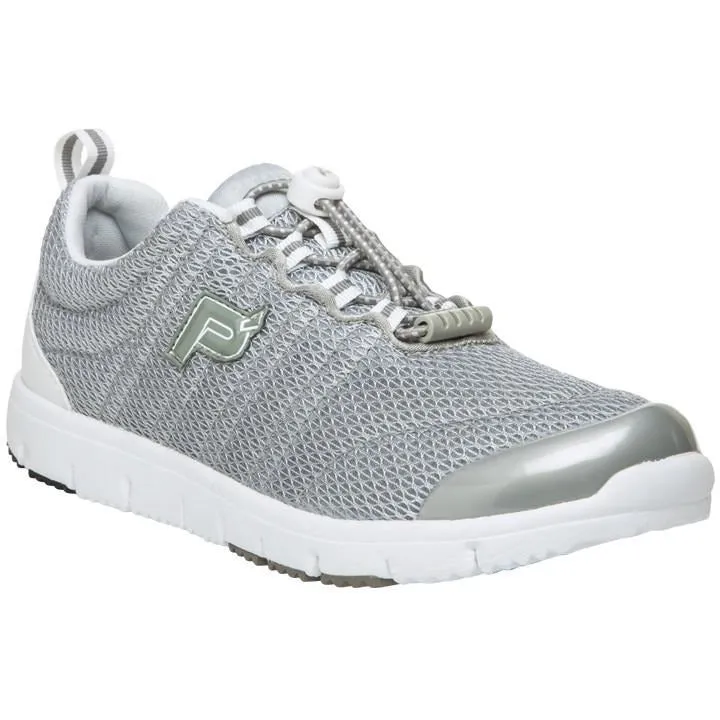 Travel Walker Silver Mesh Walking Shoes