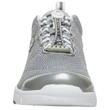 Travel Walker Silver Mesh Walking Shoes