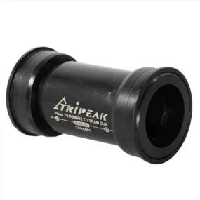 Tripeak BB86 Pressfit Bottom Bracket With Angle Contact Bearing, Ceramic, Sram Dub 86-92Mm - Black