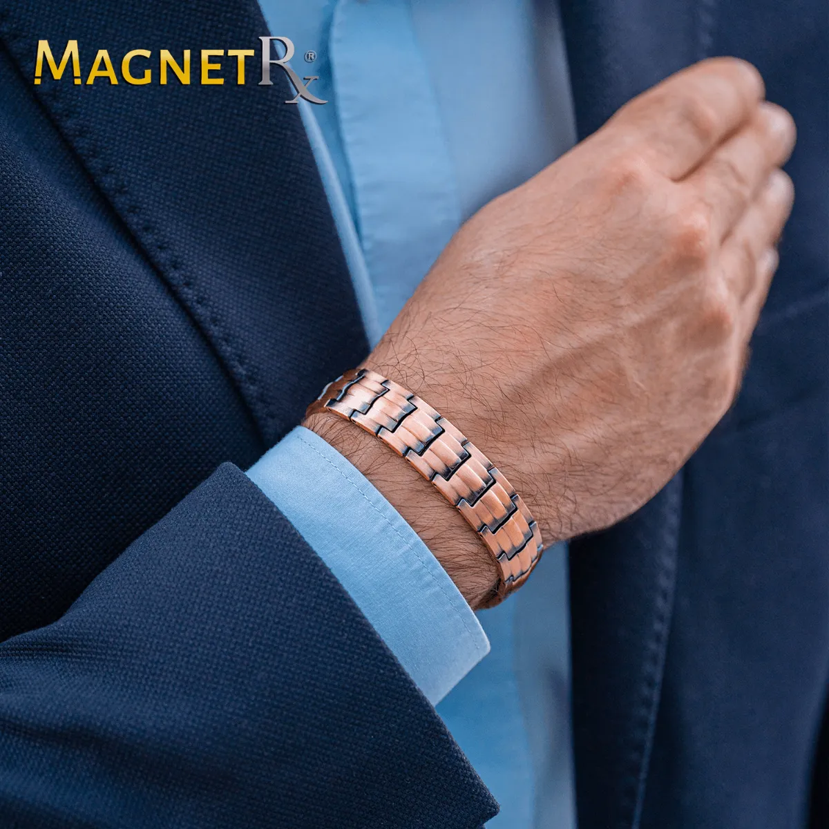 Ultra Strength Pure Copper Magnetic Therapy Bracelet (Classic)