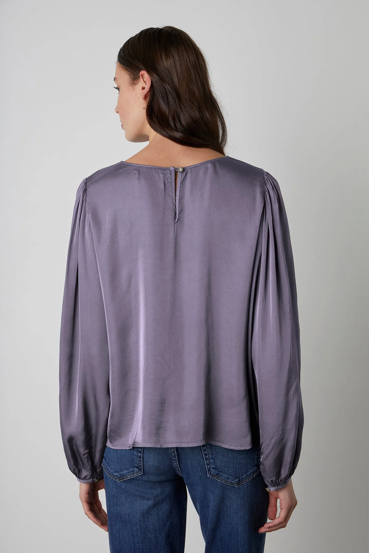 Velvet Women's Satin Viscose Blouse - BAYBERRY