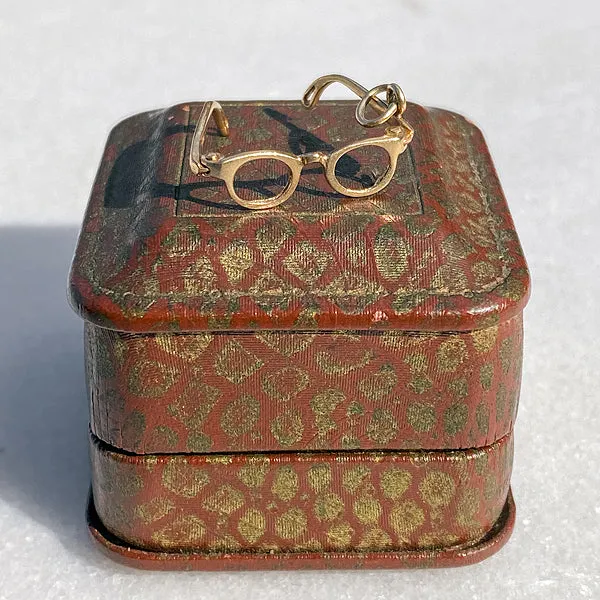 Vintage Mechanical Eyeglass Charm Pendant