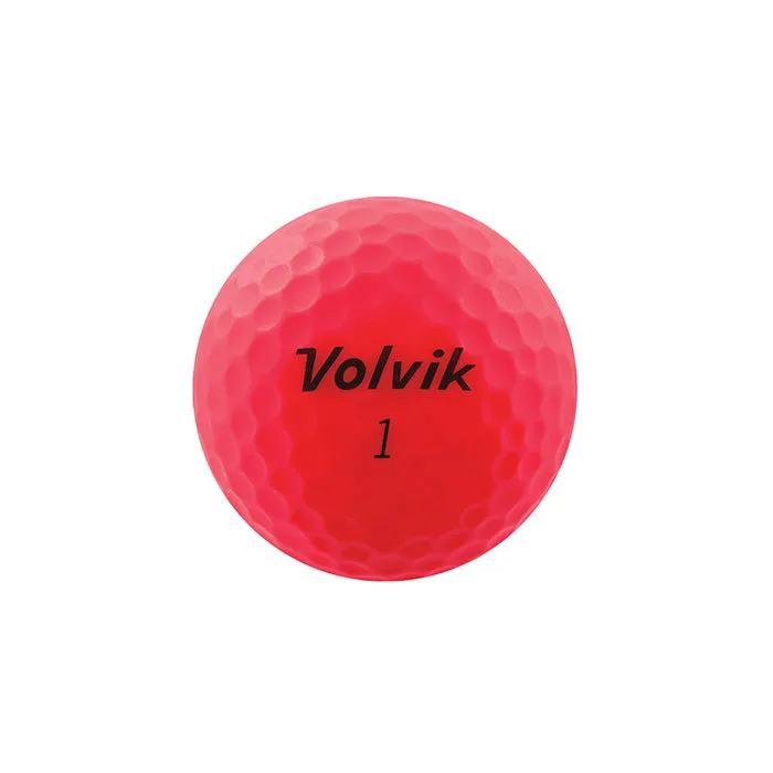 Volvik NEW Vivid Golf Balls - Pink