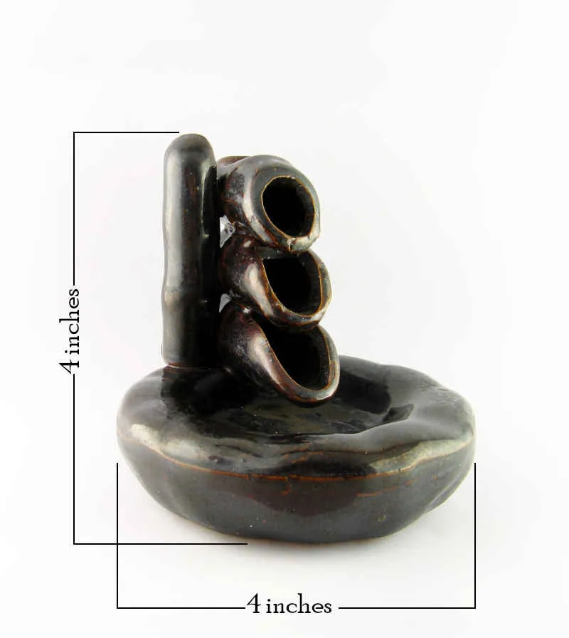 Waterfall Effect Backflow Cone Incense Burner