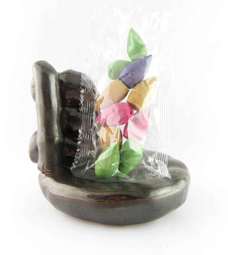 Waterfall Effect Backflow Cone Incense Burner