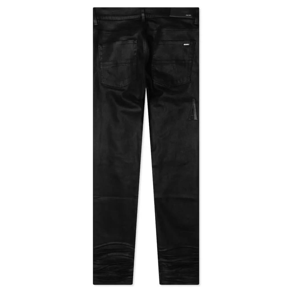 Wax Logo Jean - Black