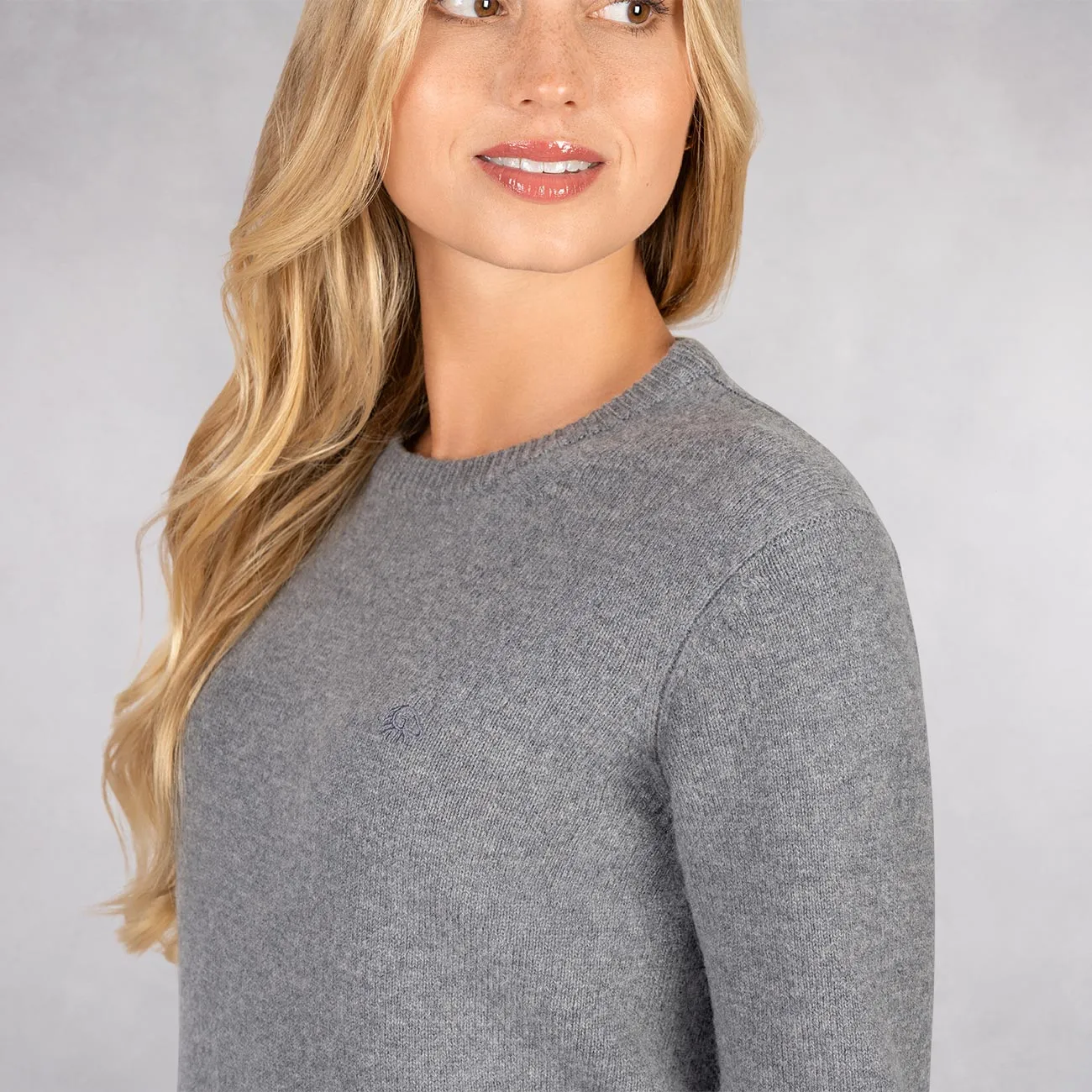 Wool Pullover Round Neck Women